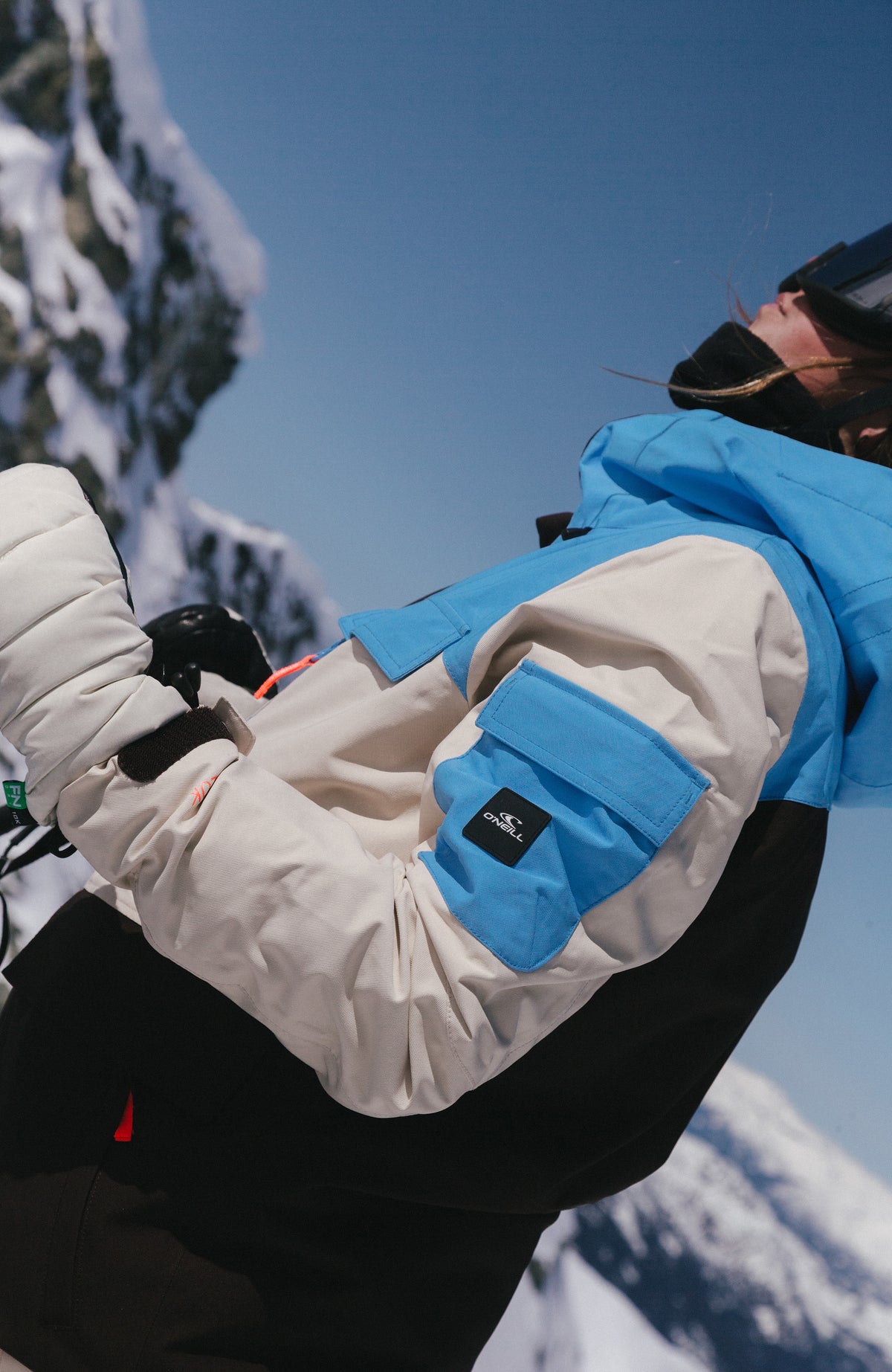 FWC'Peak Pro Snow Jacket | Blue Poppy Colour Block