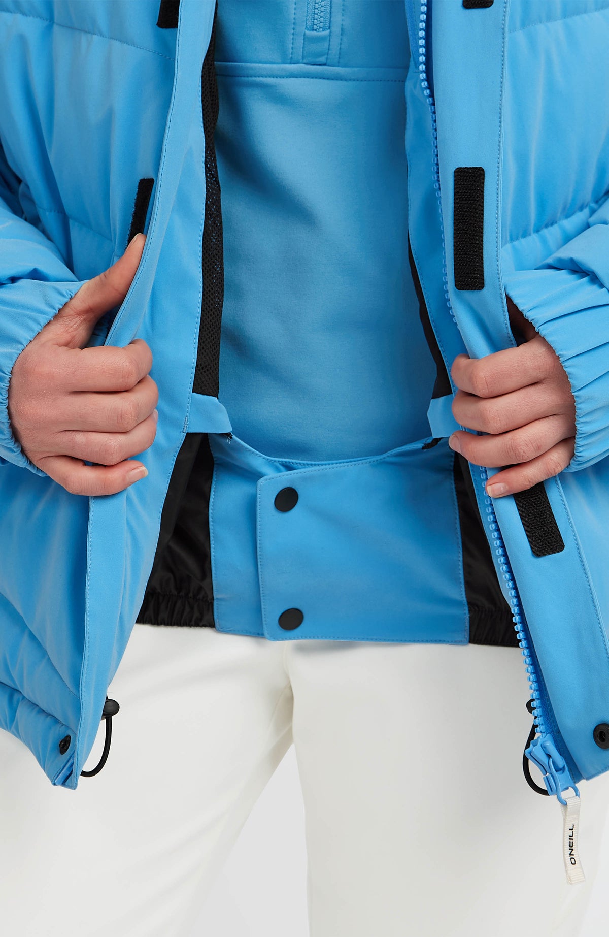 FWC'Cruz Hybrid Puffer Snow Jacket | Blue Poppy