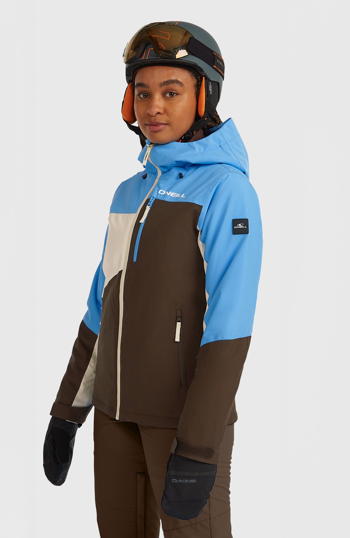 FWC'Cruz Triple Snow Jacket | Blue Poppy Colour Block