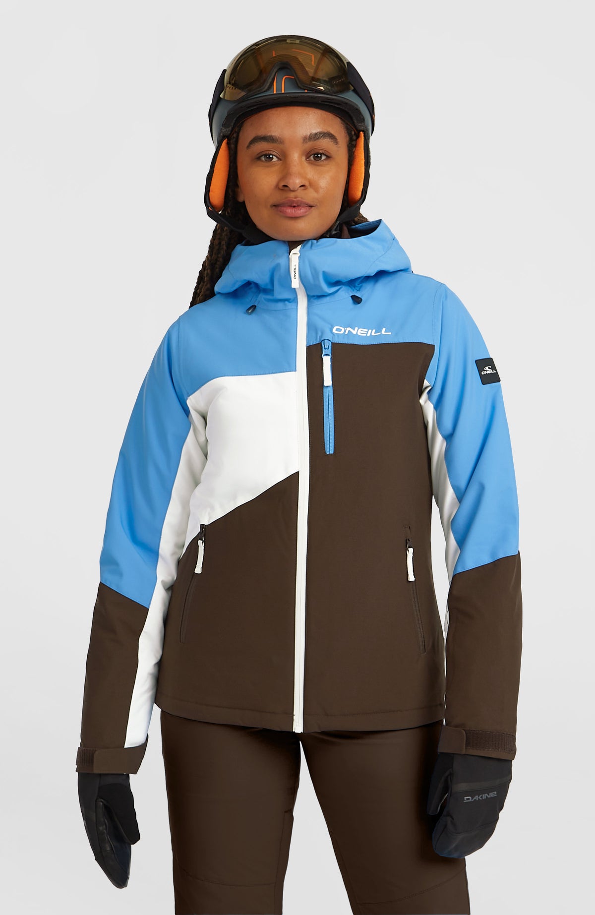 FWC'Cruz Triple Snow Jacket | Blue Poppy Colour Block