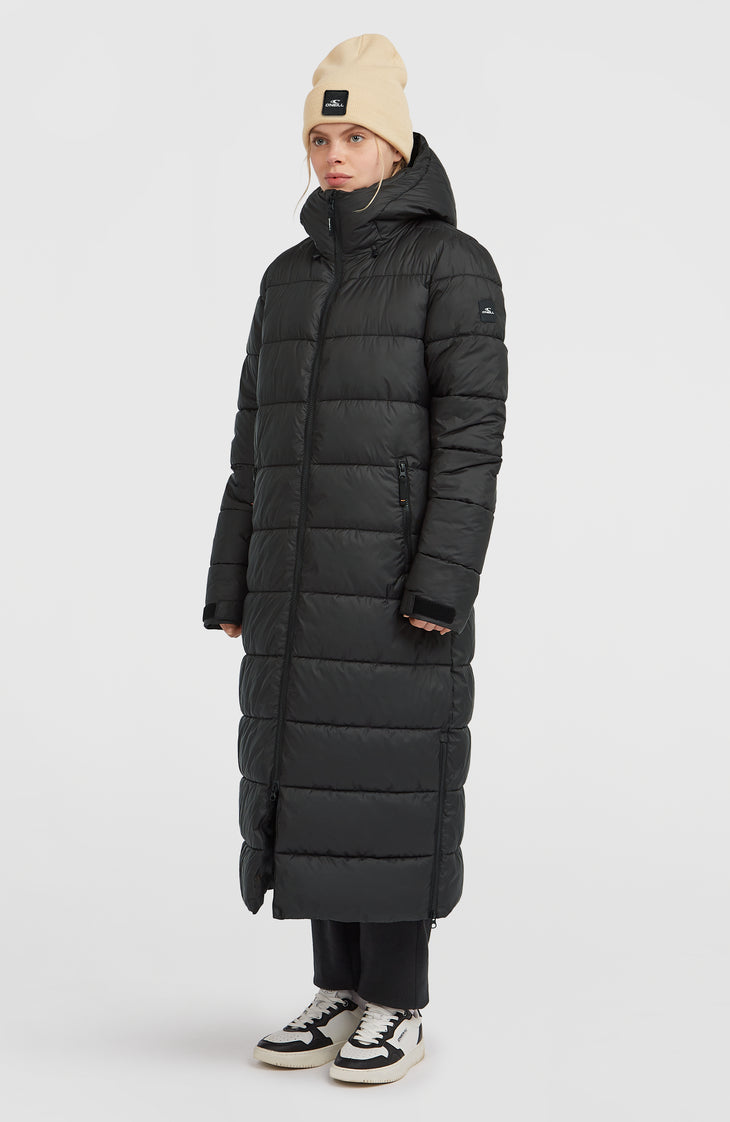 Must-Have Long Puffer Jacket | Black Out