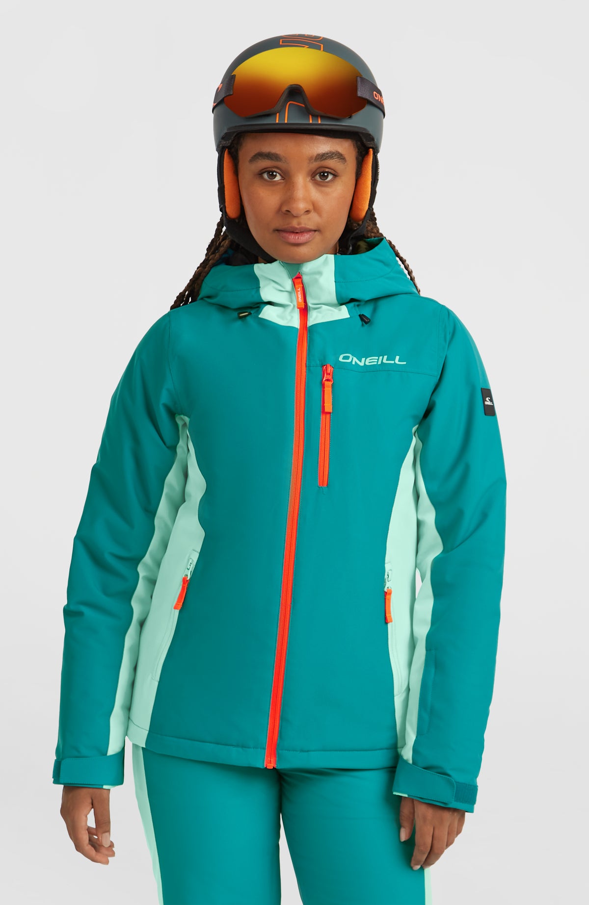 FWC'Cruz Duo Snow Jacket | Island Breeze Colour Block