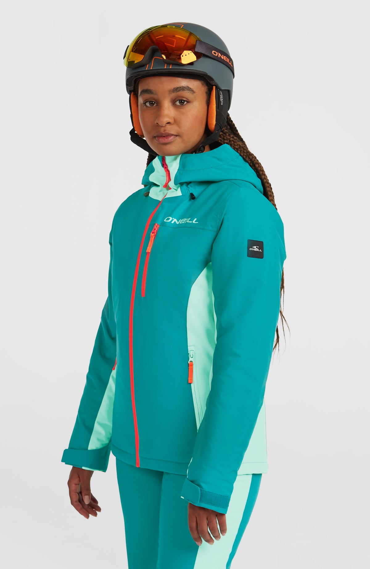 FWC'Cruz Duo Snow Jacket | Island Breeze Colour Block
