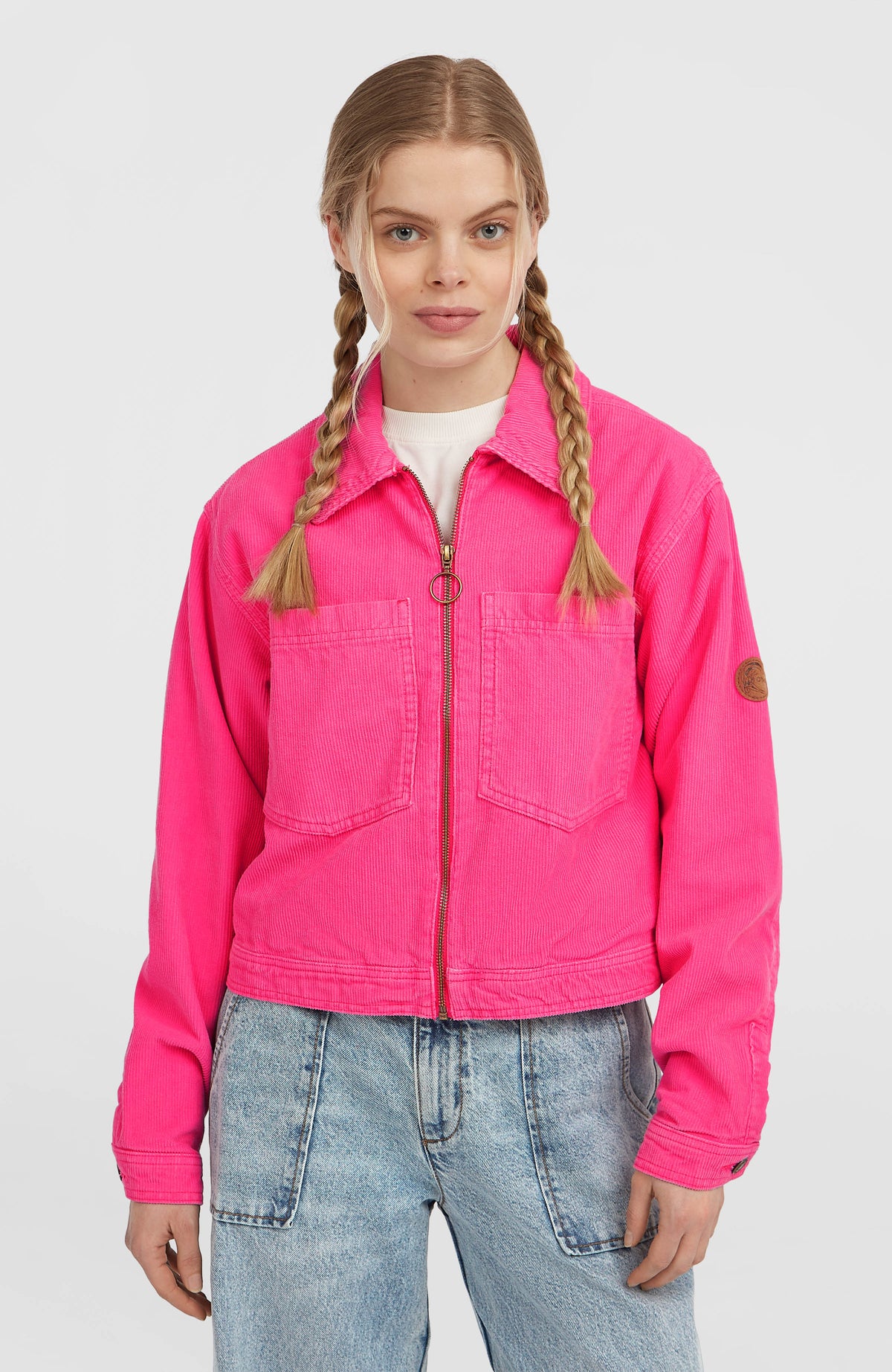 O'Riginals Cord Jacket | Carmine Rose