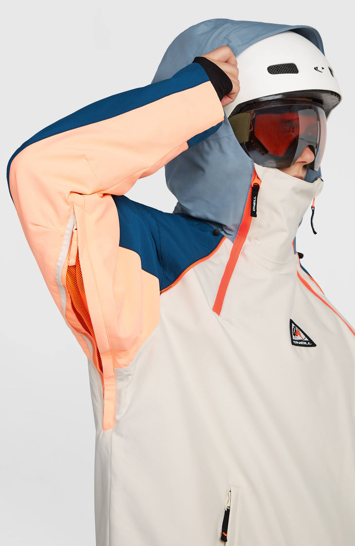 FWC'Play Asymmetric Snow Jacket | Murky Water Colour Block
