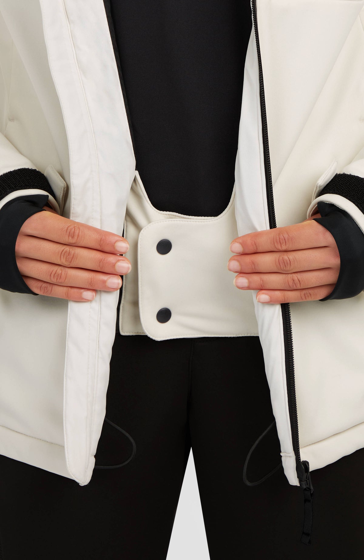 FWC'Cruz Softshell Snow Jacket | Linen White