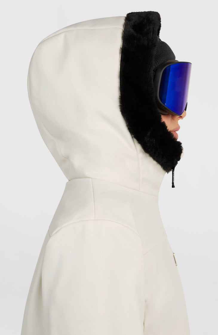 FWC'Cruz Softshell Snow Jacket | Linen White