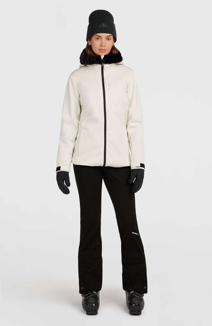 FWC'Cruz Softshell Snow Jacket | Linen White