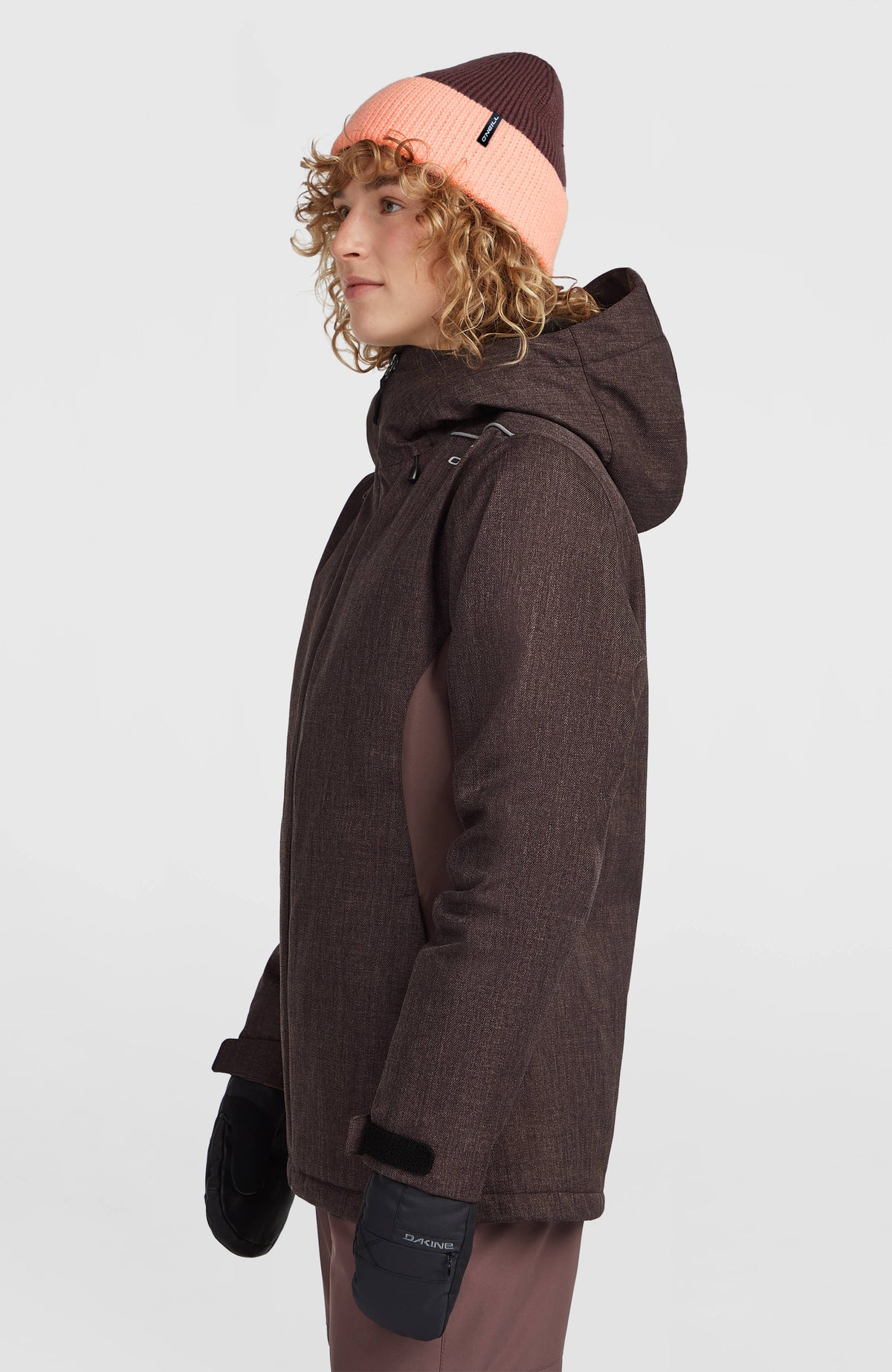 FWC'Cruz Melange Snow Jacket | Purple Gray