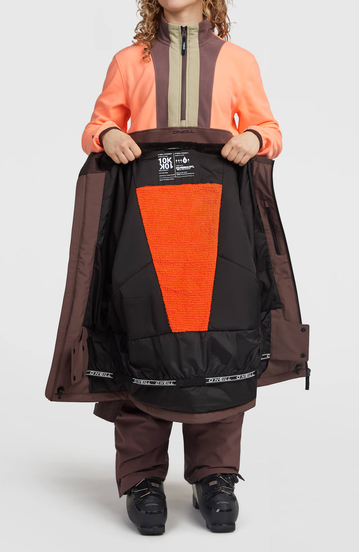 FWC'Cruz Melange Snow Jacket | Purple Gray
