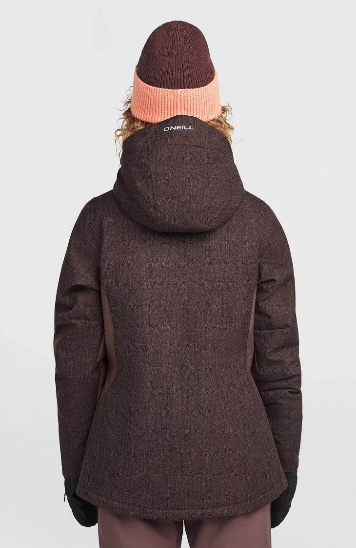 FWC'Cruz Melange Snow Jacket | Purple Gray