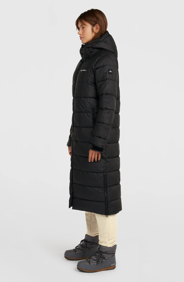 Must-Have Long Puffer Jacket | Black Out