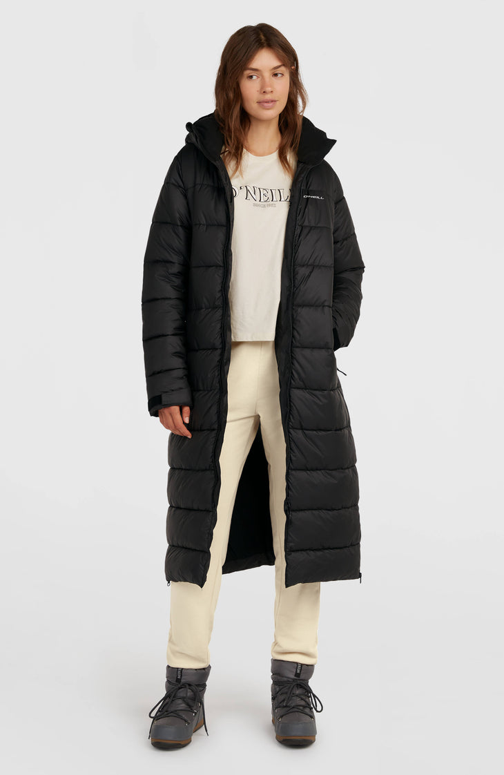 Must-Have Long Puffer Jacket | Black Out