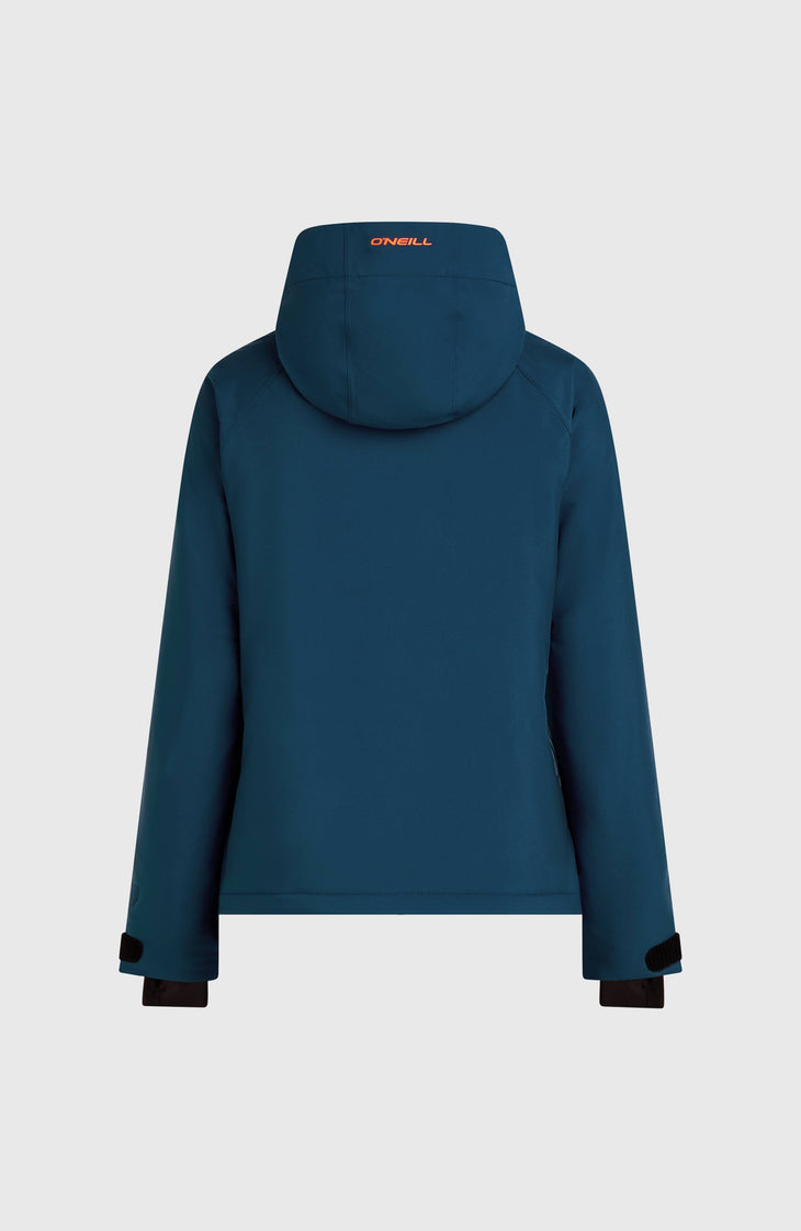 FWC'Cruz Duo Snow Jacket | Blue Swirl Zebra