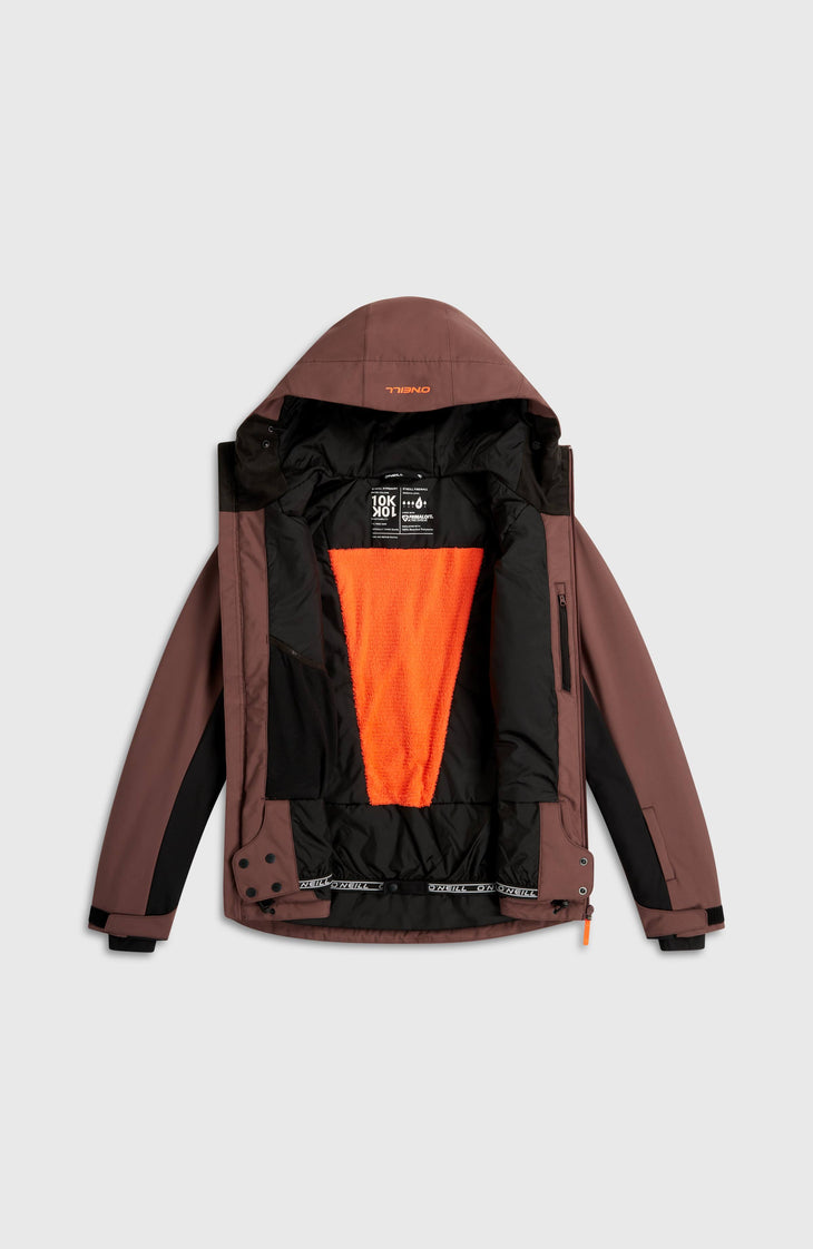 FWC'Cruz Duo Snow Jacket | Purple Gray Colour Block
