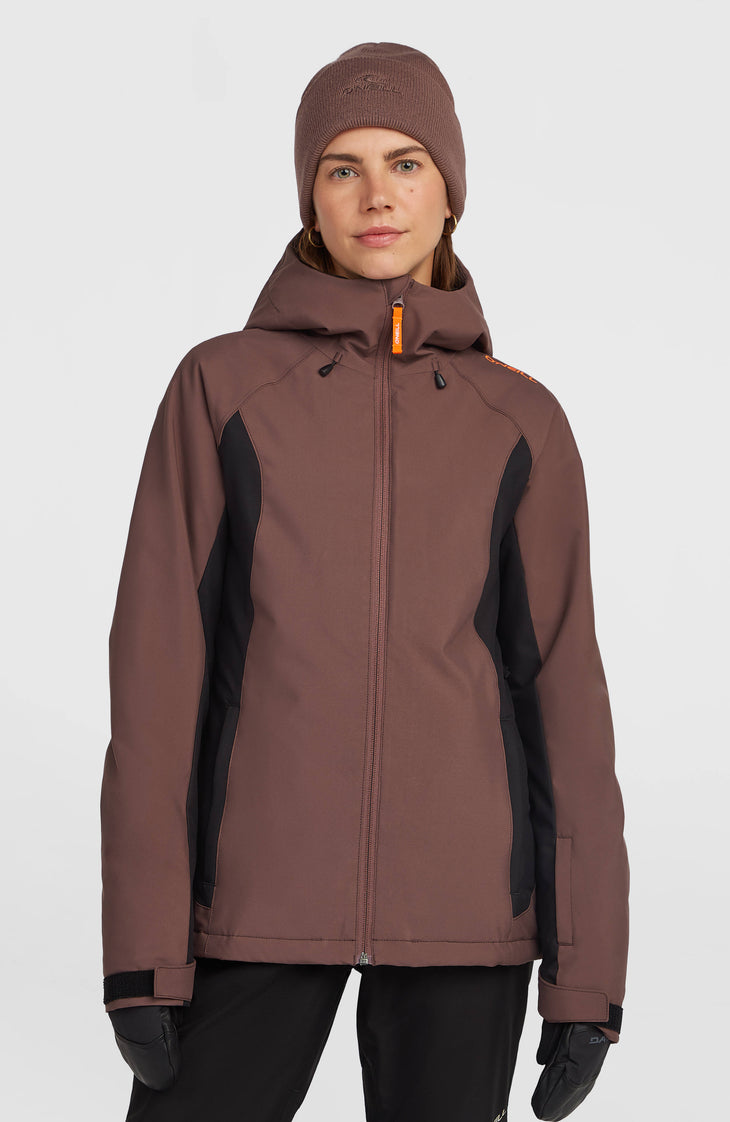 FWC'Cruz Duo Snow Jacket | Purple Gray Colour Block