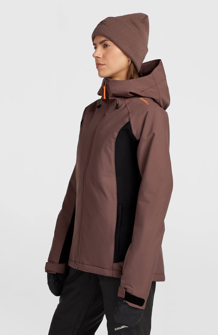 FWC'Cruz Duo Snow Jacket | Purple Gray Colour Block