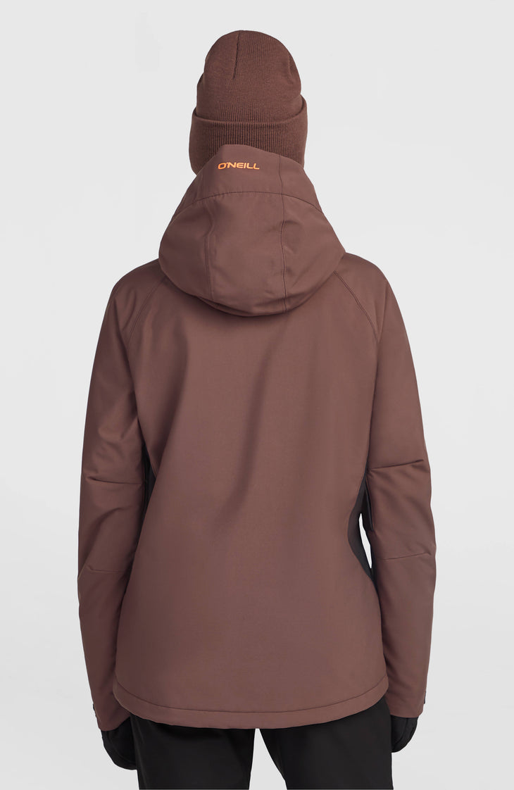 FWC'Cruz Duo Snow Jacket | Purple Gray Colour Block