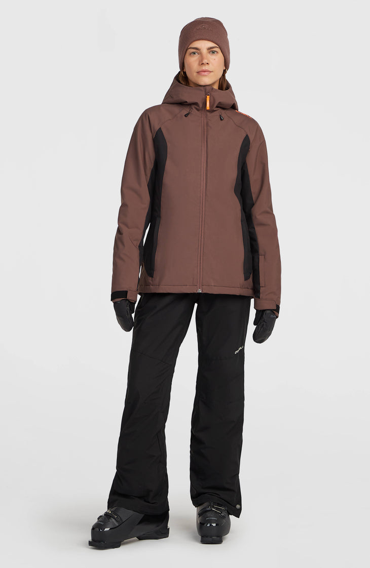 FWC'Cruz Duo Snow Jacket | Purple Gray Colour Block
