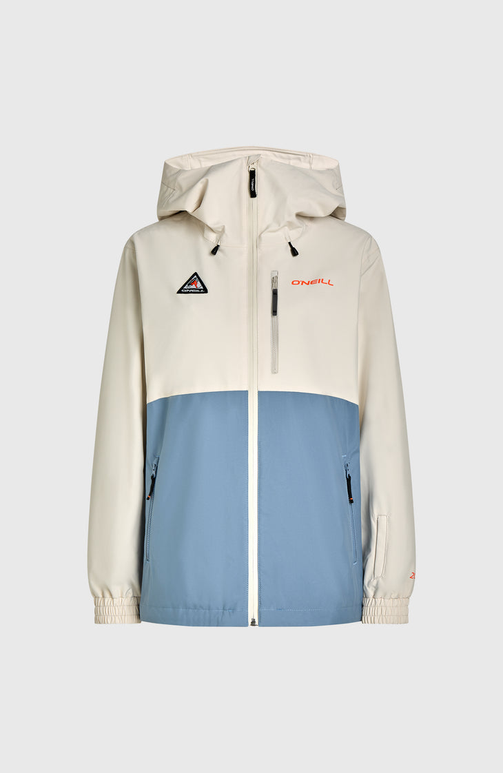 FWC'Play Park Snow Jacket | Linen White Colour Block