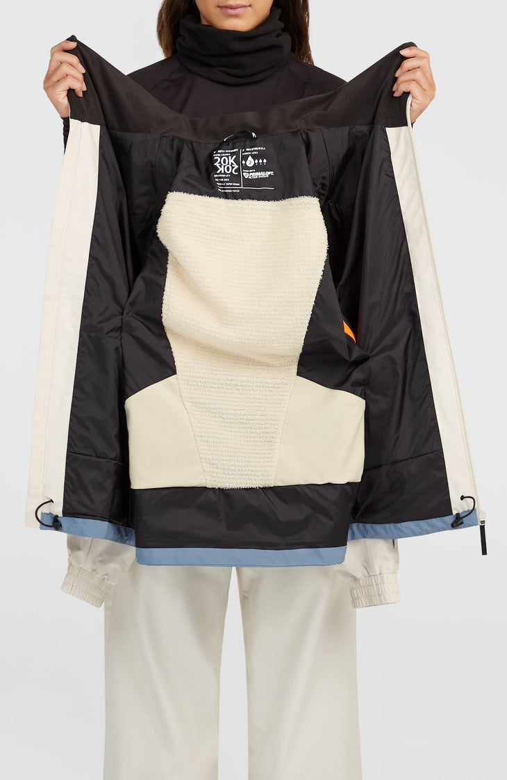 FWC'Play Park Snow Jacket | Linen White Colour Block