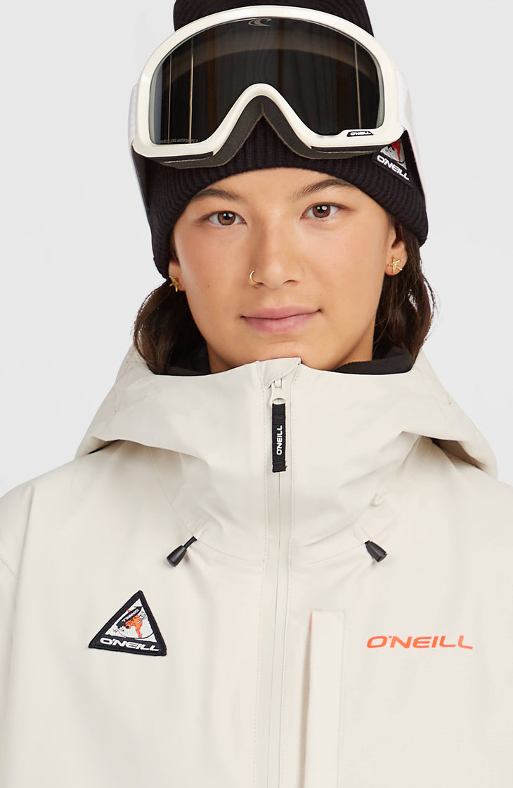 FWC'Play Park Snow Jacket | Linen White Colour Block