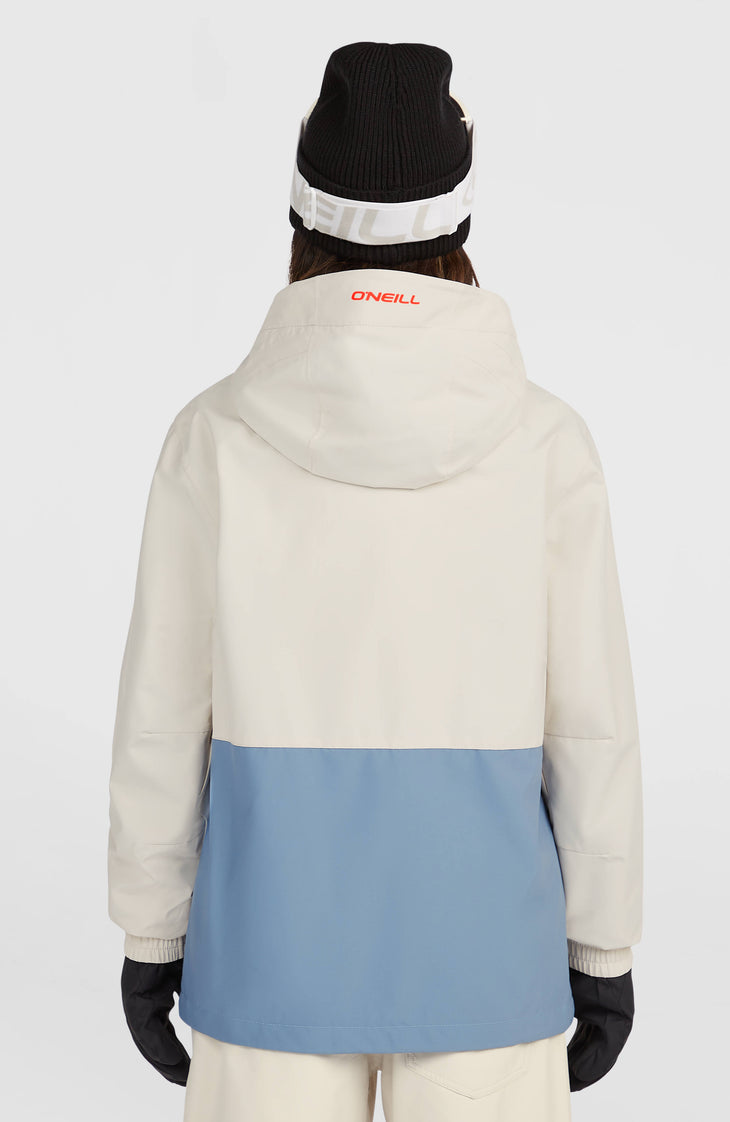 FWC'Play Park Snow Jacket | Linen White Colour Block