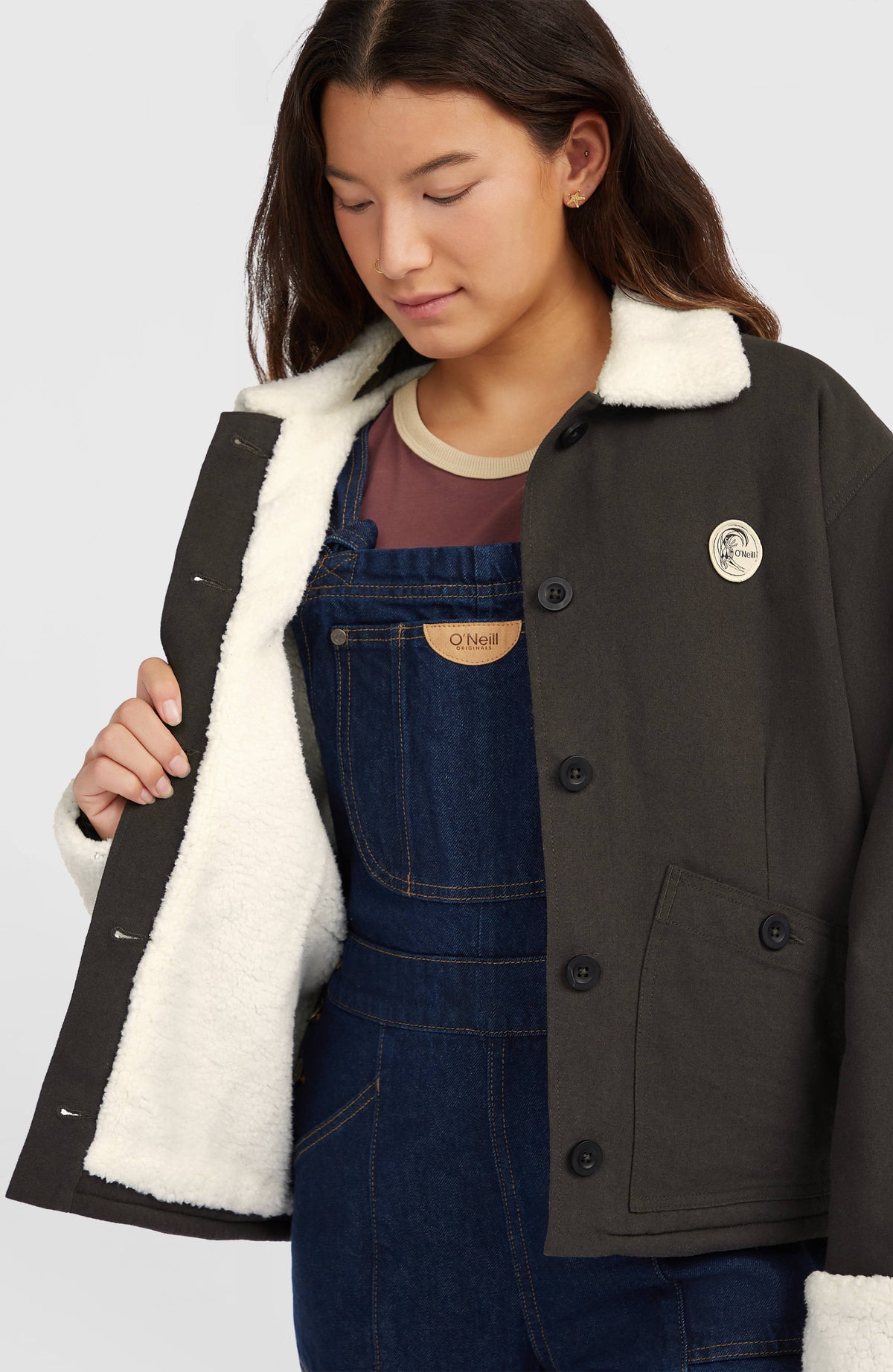 O'Riginals Fleece-Lined Jacket | Raven