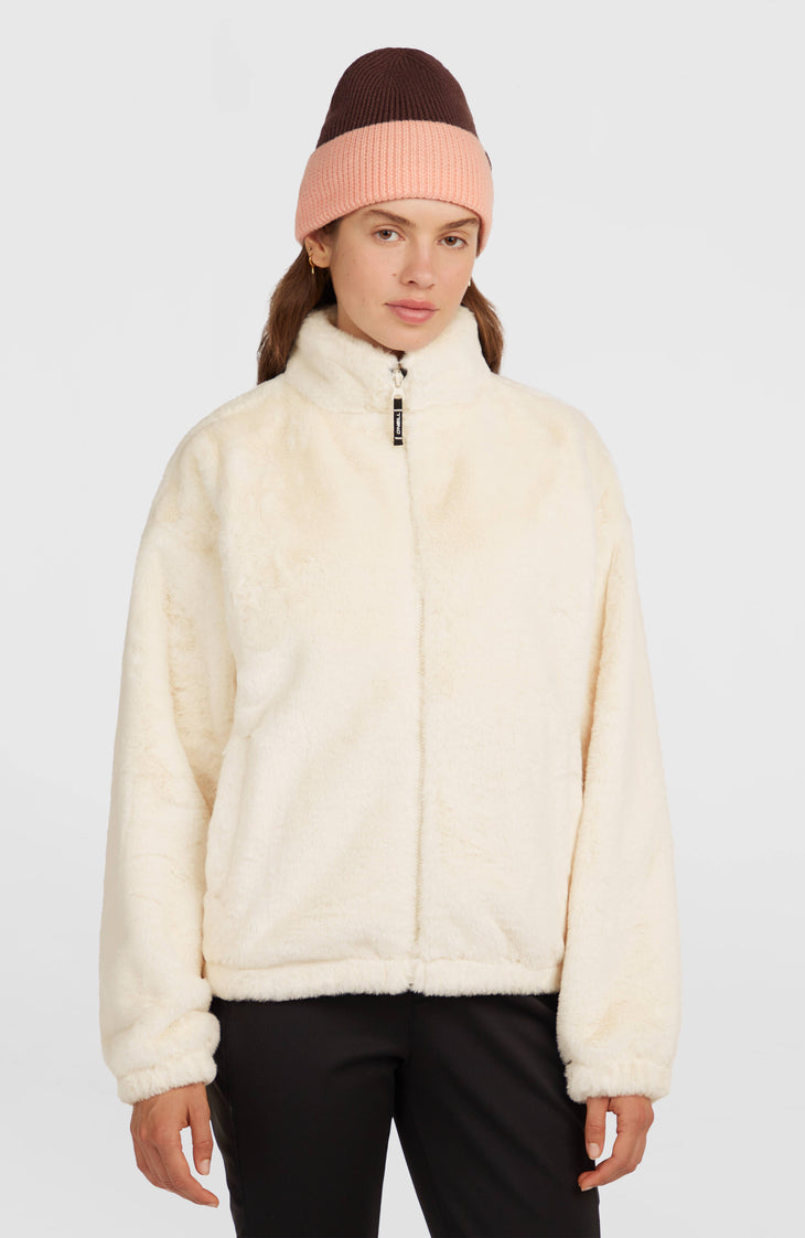O'Neill Must-Have Full-Zip Faux-Fur Jacket | Linen White