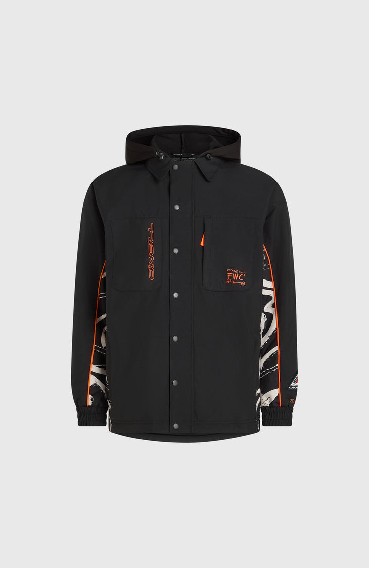 FWC'Play Shacket Snow Jacket | Black Out