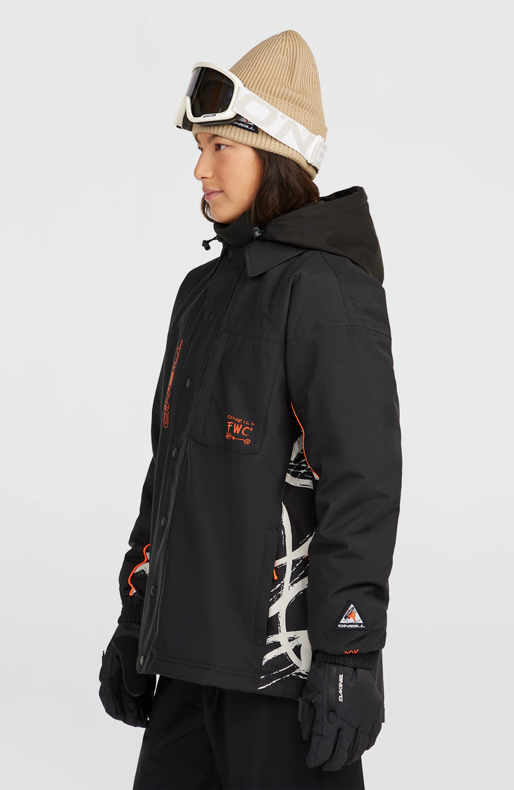FWC'Play Shacket Snow Jacket | Black Out