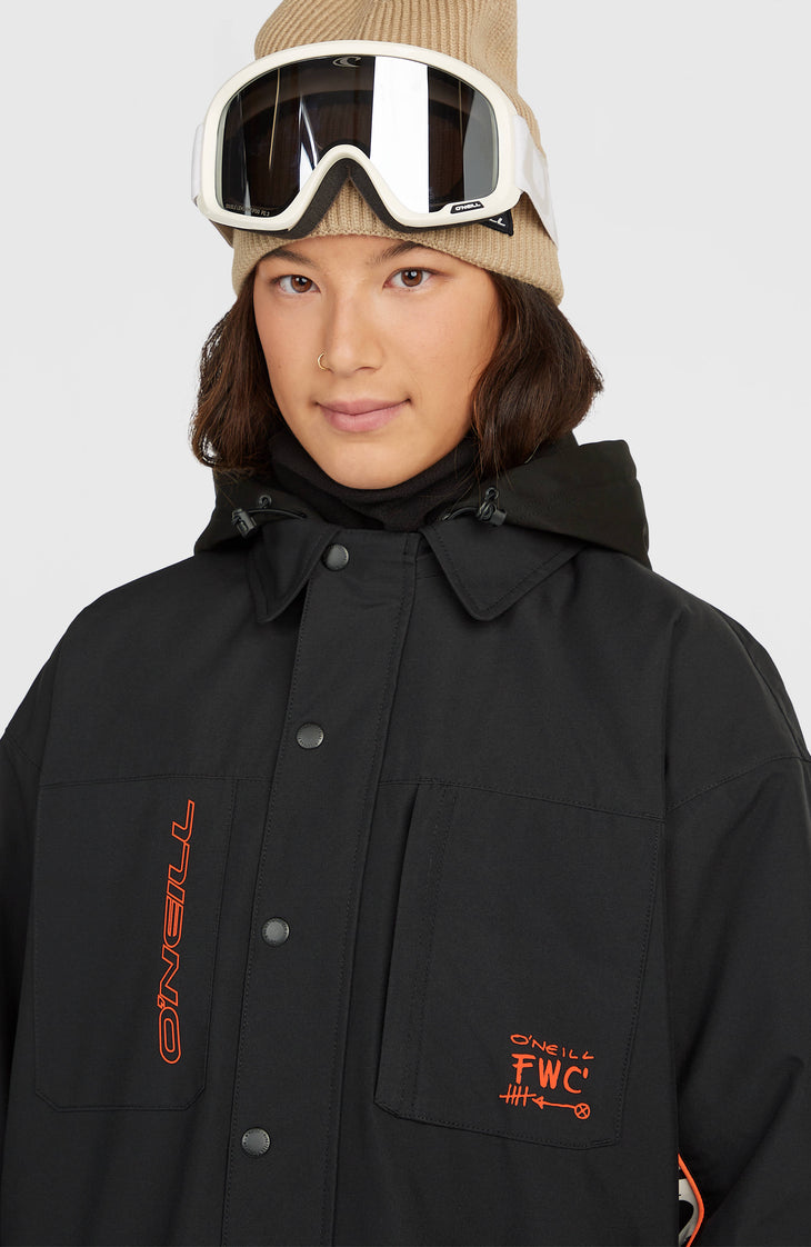 FWC'Play Shacket Snow Jacket | Black Out