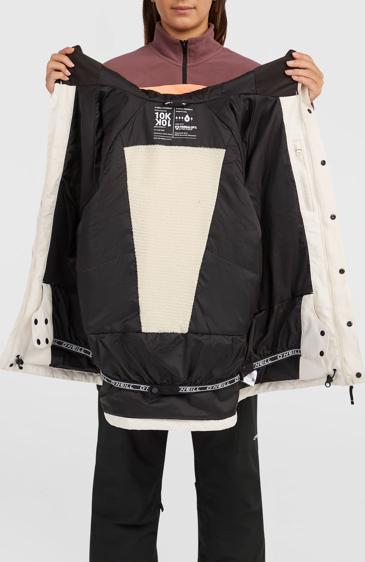 FWC'Cruz Raglan Snow Jacket | Funky Peach Colour Block