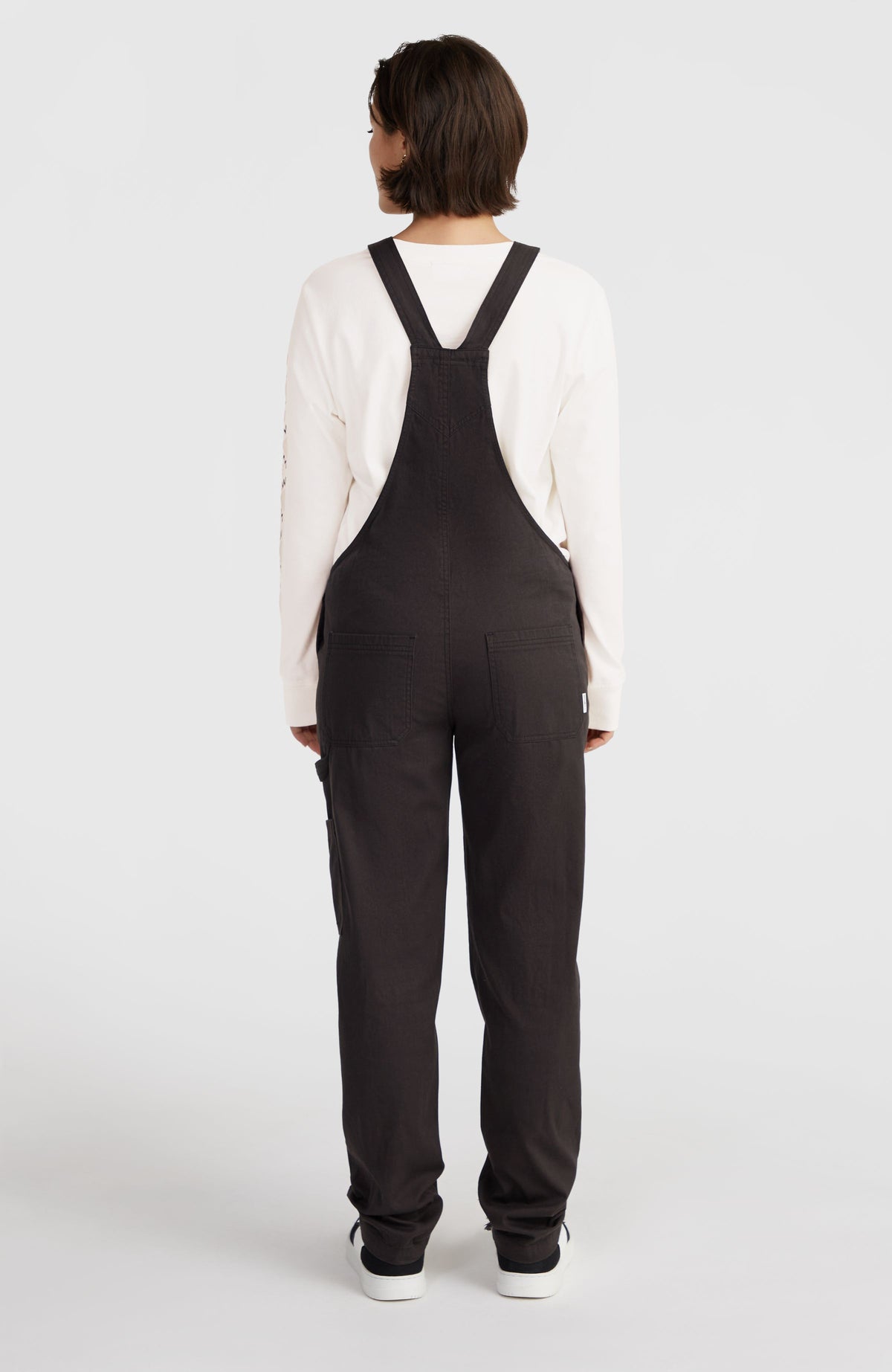 Twill Dungarees | Black Out