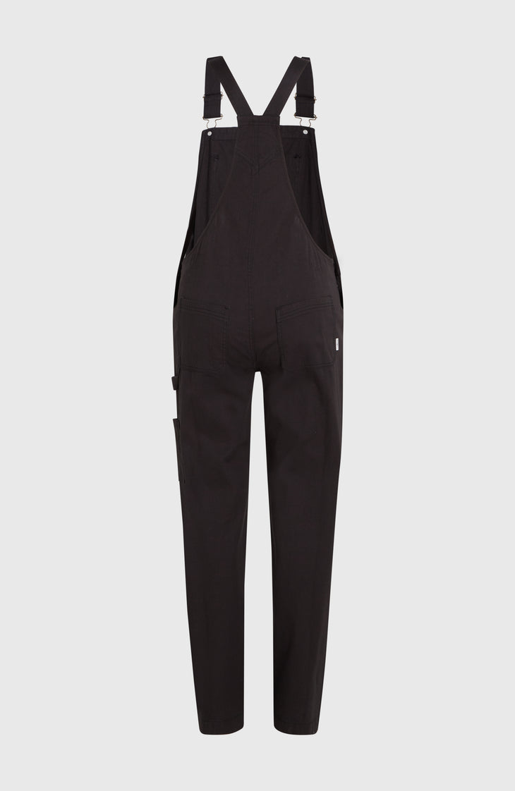 Twill Dungarees | Black Out