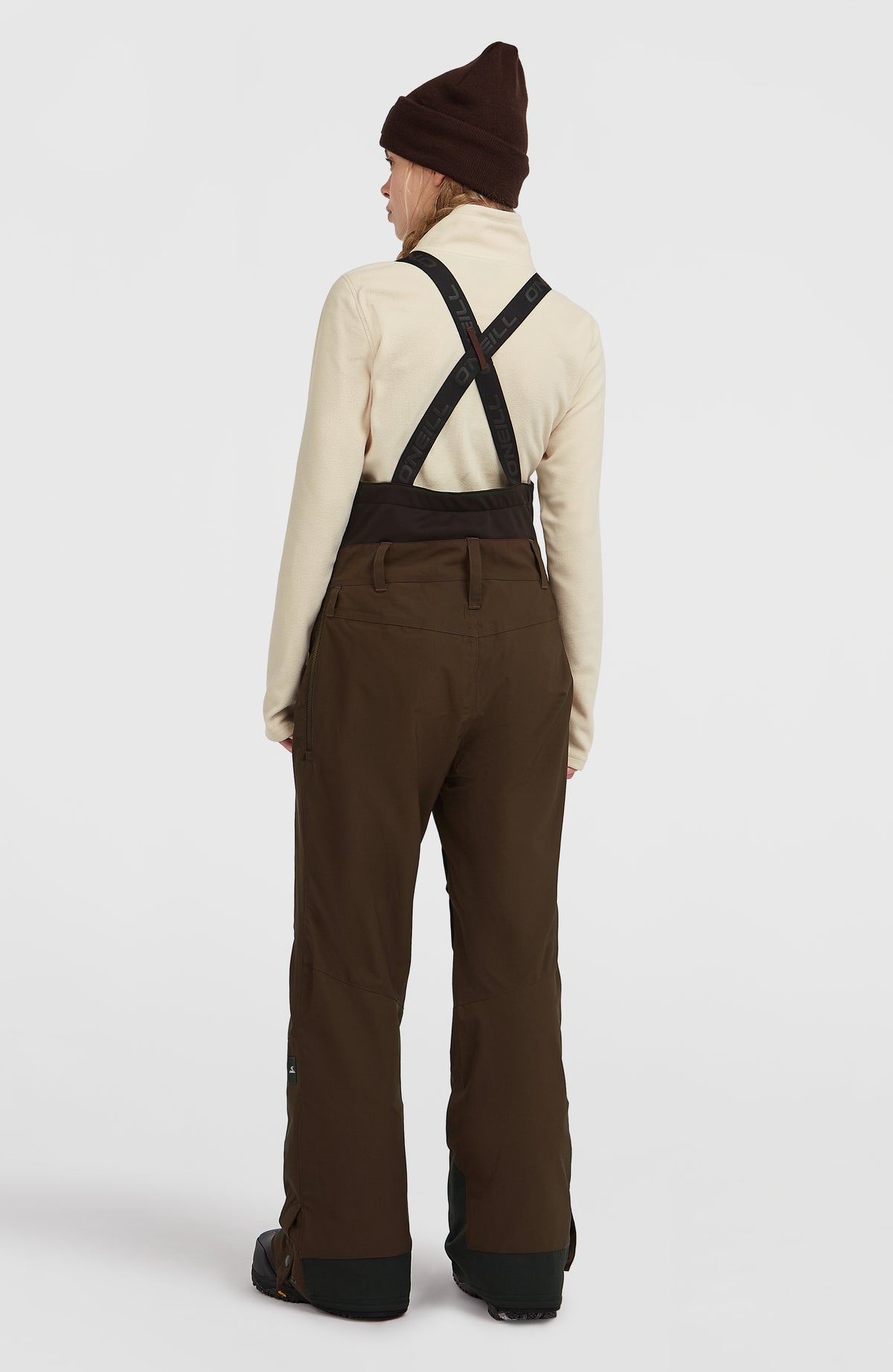 FWC'Peak Bib Snow Pants | Coffee Bean Colour Block