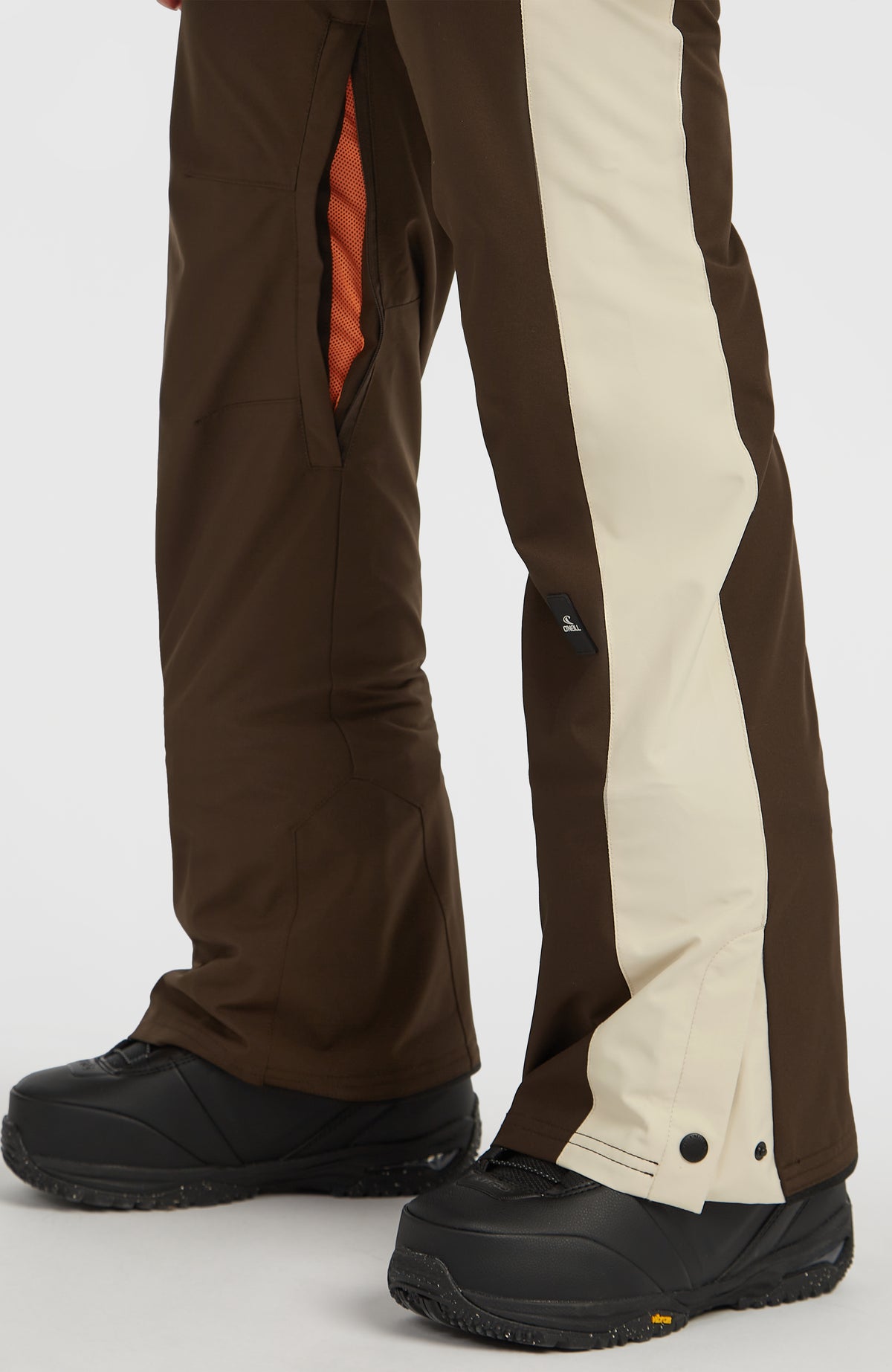 FWC'Cruz Duo Snow Pants | Coffee Bean Colour Block