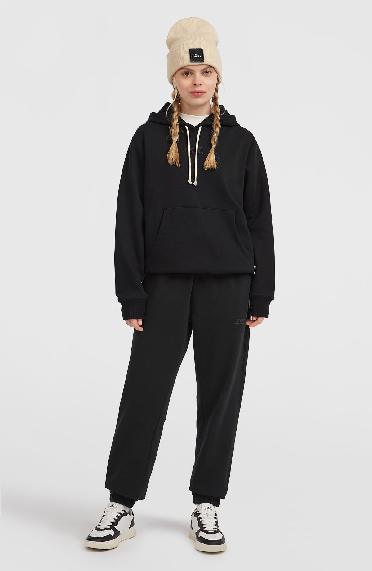 Essentials Script Sweatpants | Black Out