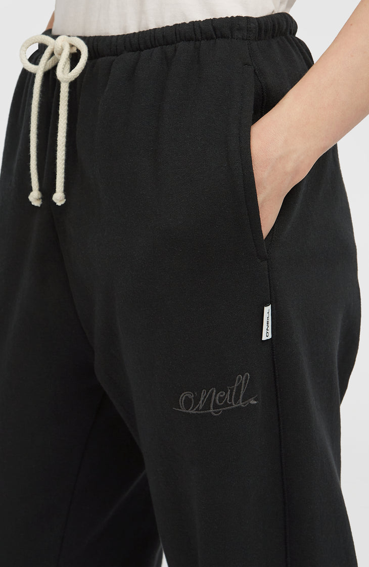 Essentials Script Sweatpants | Black Out