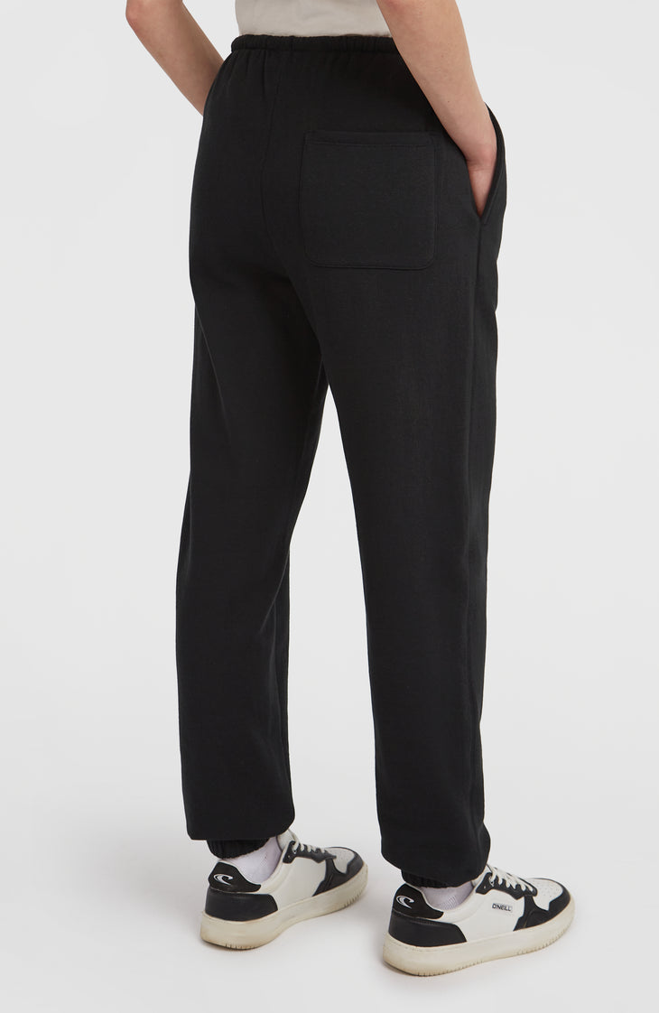 Essentials Script Sweatpants | Black Out