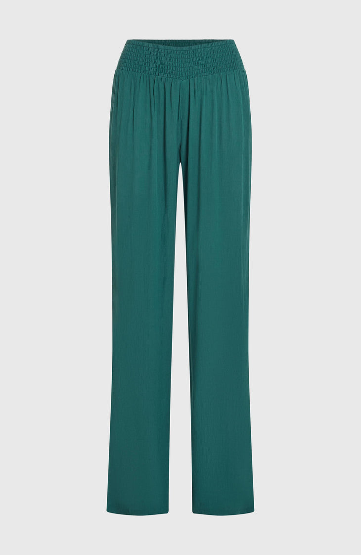 Johnny Smocked Waist Pants | Botanical Heat