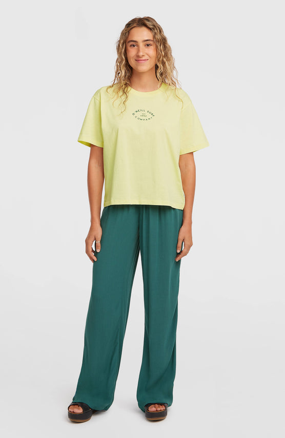 Johnny Smocked Waist Pants | Botanical Heat