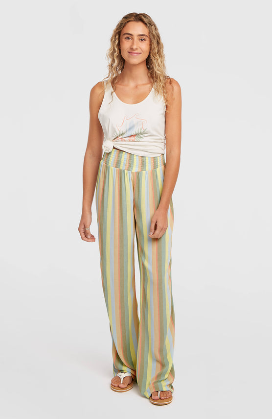 Johnny Smocked Waist Pants | Multi Must Haves Stripe
