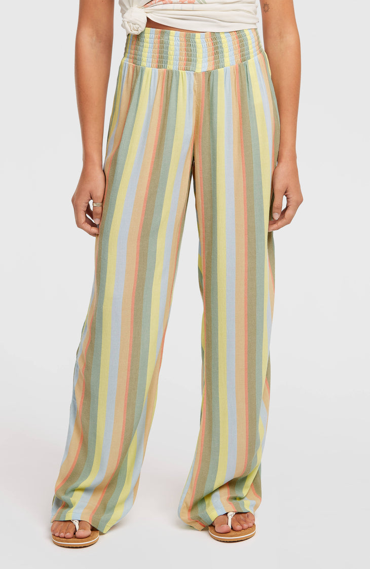 Johnny Smocked Waist Pants | Multi Must Haves Stripe