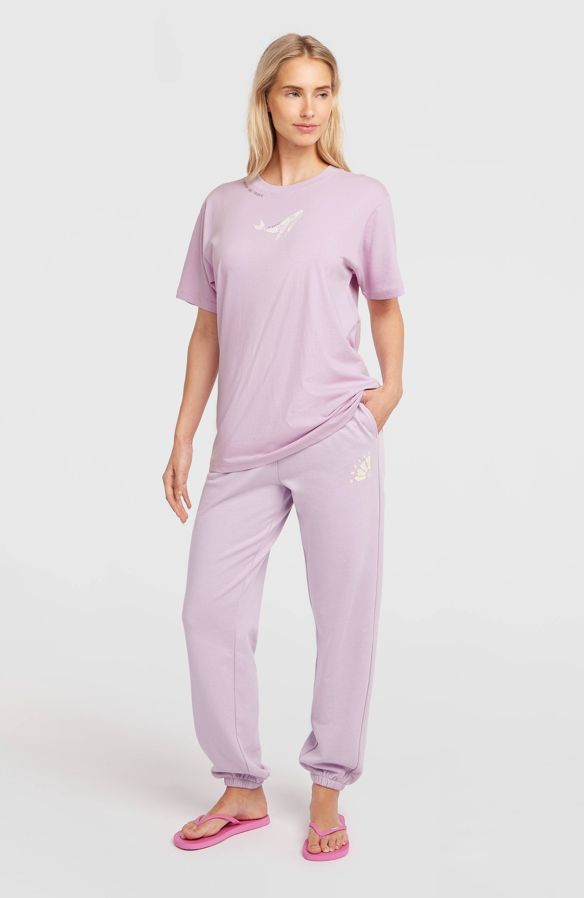 Women of the Wave Sweatpants | Pale Lavender