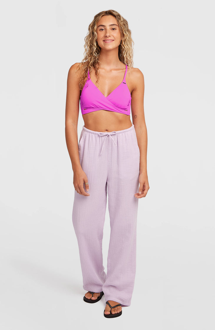 Brenda Structured Pants | Pale Lavender