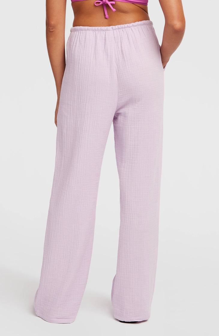 Brenda Structured Pants | Pale Lavender