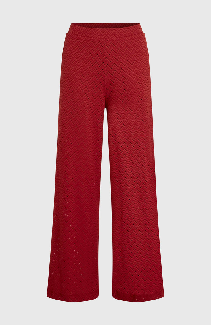 O'Riginals Wide-Leg Pants | Midnight Poppy