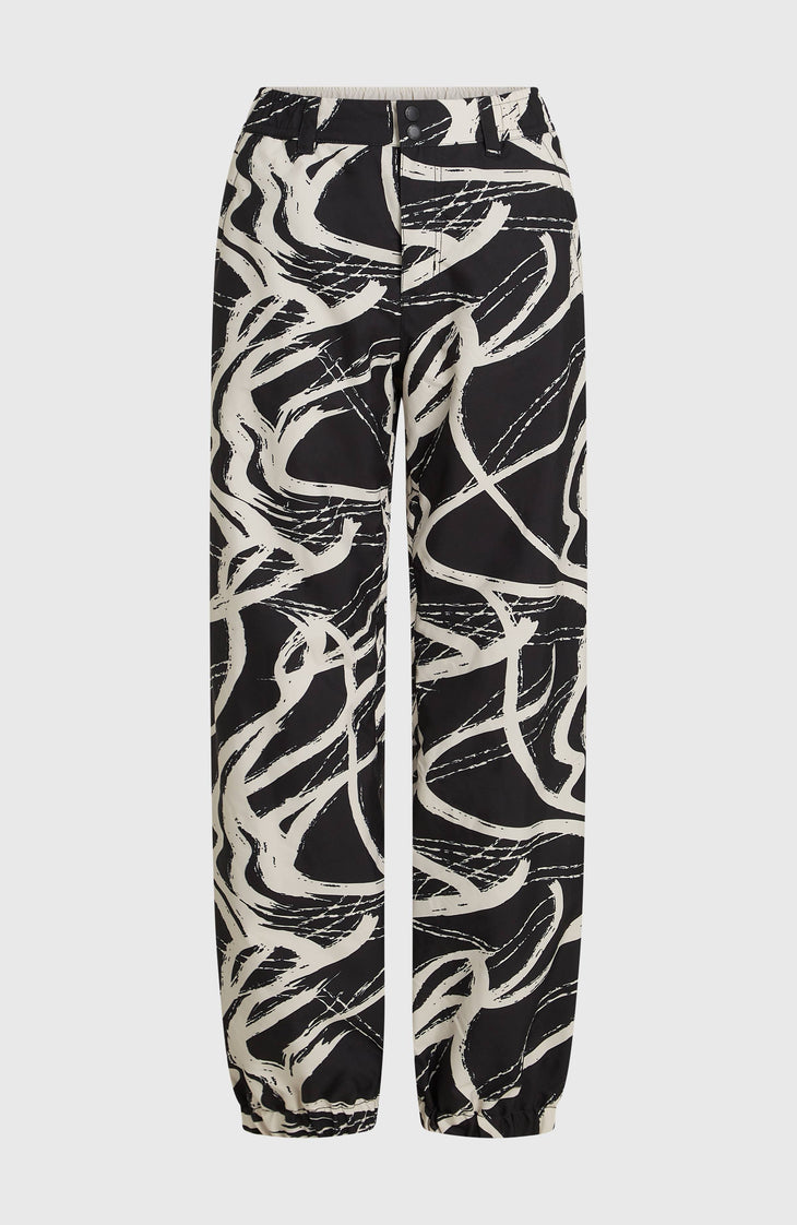 FWC Oversized Snow Pants | White Snowtracks