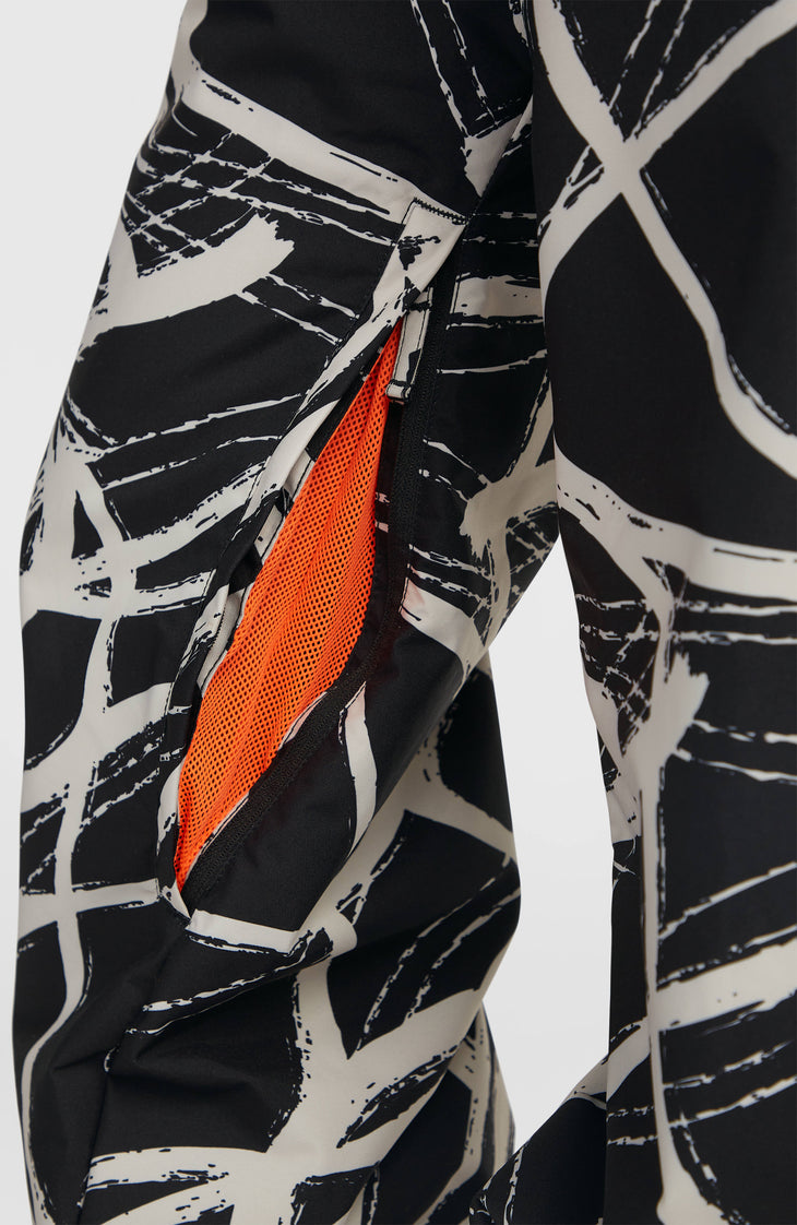 FWC Oversized Snow Pants | White Snowtracks